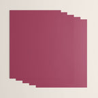 Berry Pink Solid Color Wrapping Paper Gallery Image 3