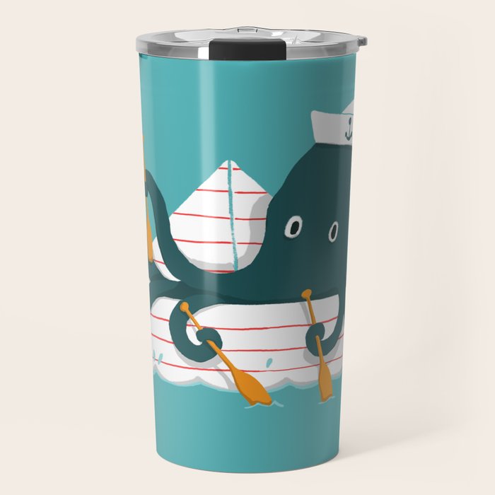 Sailor Octopus Travel Mug Gallery Image 1