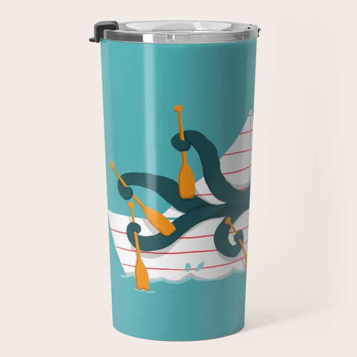 Sailor Octopus Travel Mug Gallery Image 3