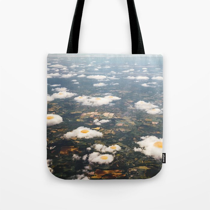 Eggy Clouds - Sunny side up clouds Tote Bag Gallery Image 1