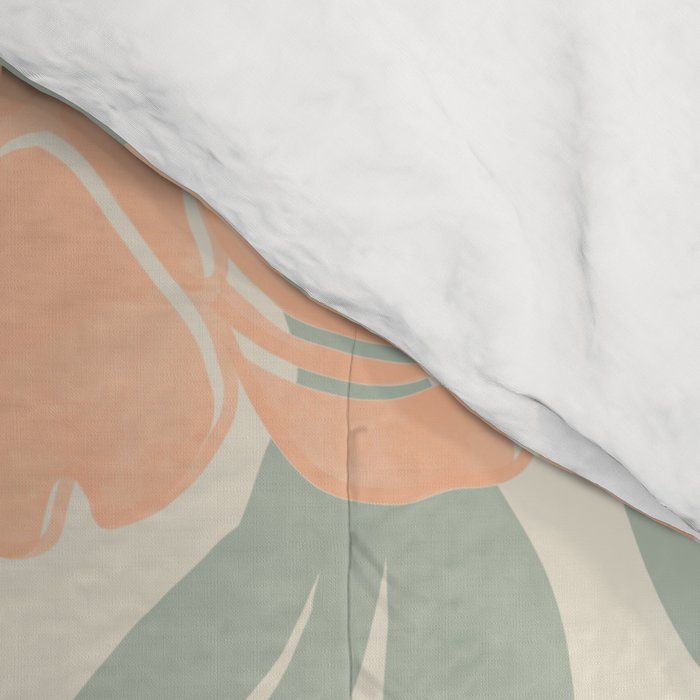Modern floral blooms P3 Comforter Gallery Image 4