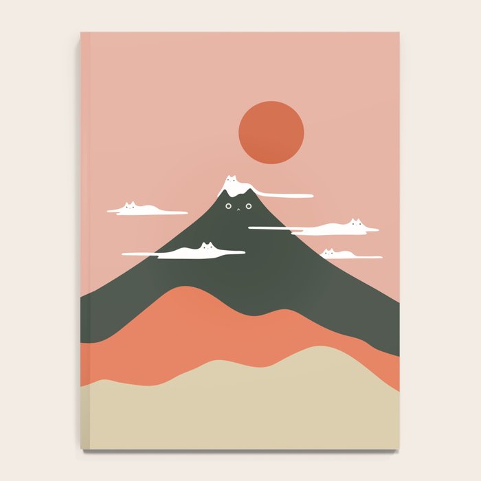Cat Landscape 72 Notebook Gallery Image 4
