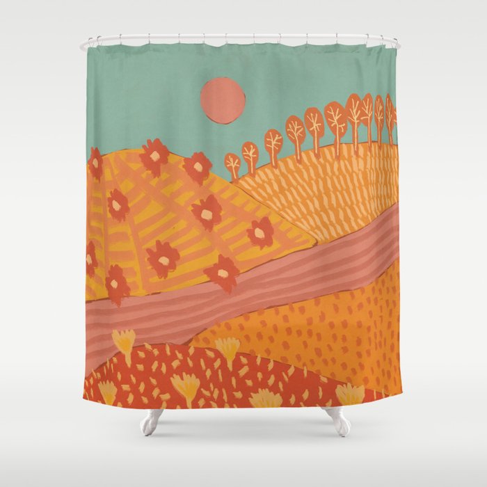 Fairy Tale Landscape #4 Shower Curtain Gallery Image 1