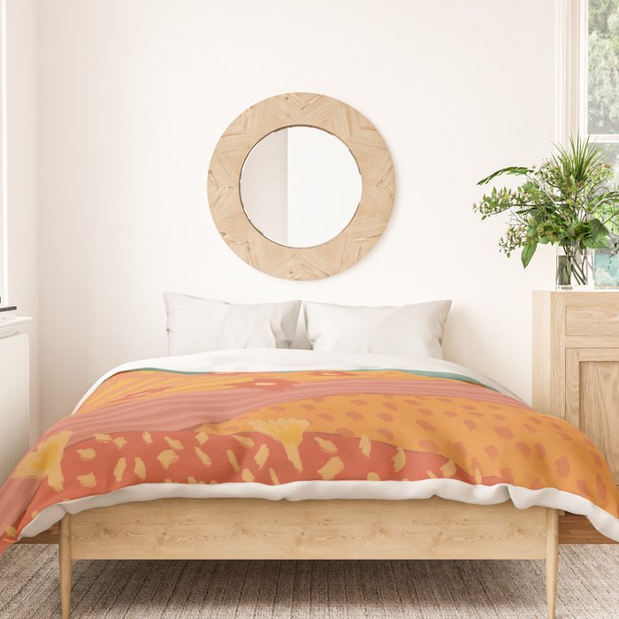Fairy Tale Landscape #4 Duvet Cover Gallery Image 3