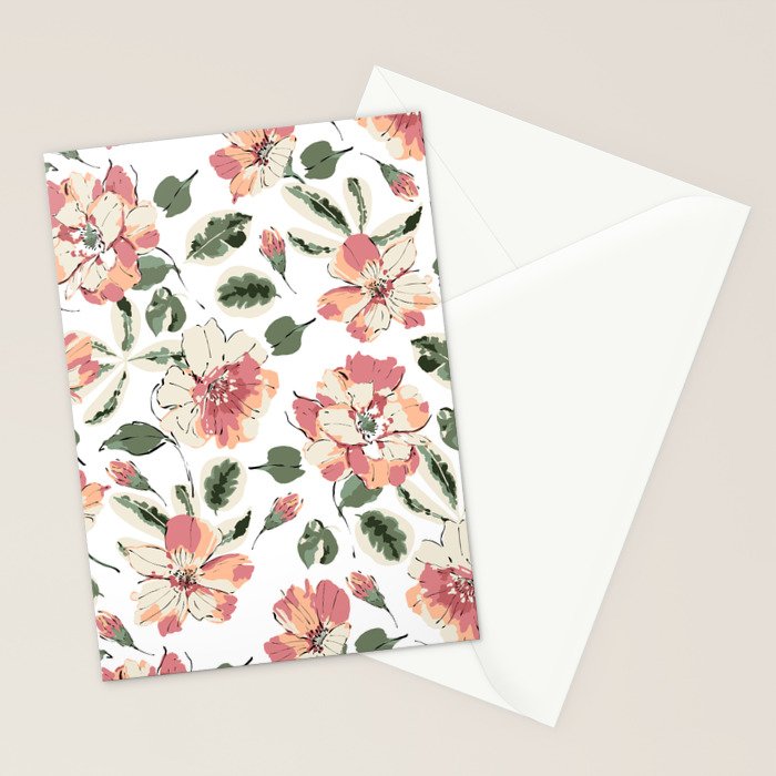Modern tropical garden WGP Stationery Card Gallery Image 2