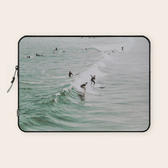 lets surf iv - venice beach - california Laptop Sleeve Gallery Image 1
