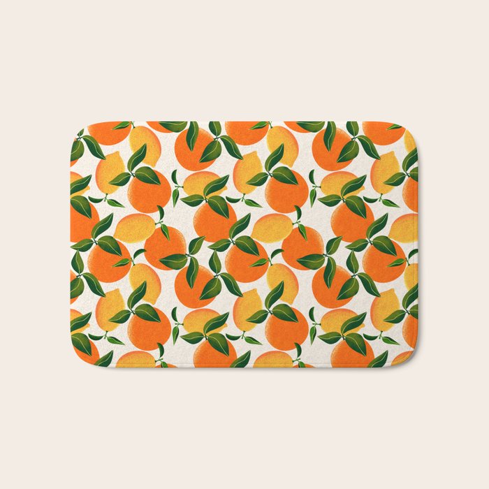 Oranges and Lemons Bath Mat Gallery Image 1
