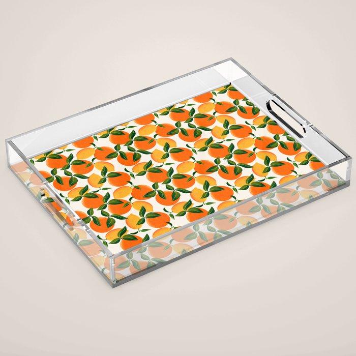 Oranges and Lemons Acrylic Tray Gallery Image 1