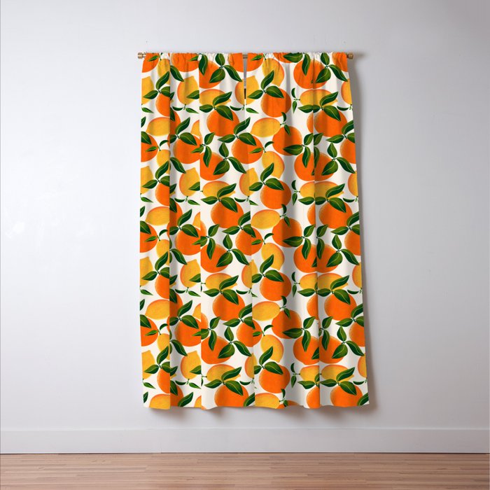 Oranges and Lemons Window Curtain Gallery Image 3