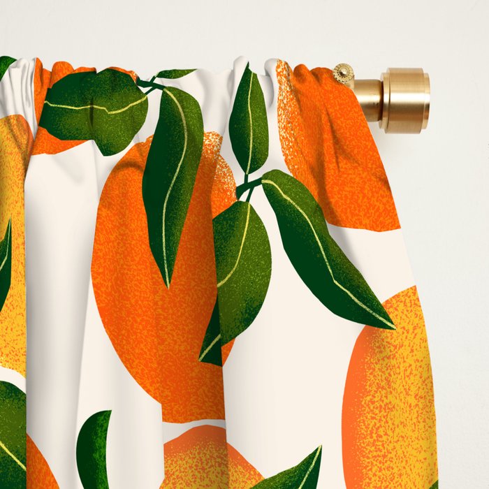 Oranges and Lemons Window Curtain Gallery Image 2