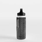Wall Street, Stock Exchange, New York, New York black and white photograph Water Bottle Gallery Image 3