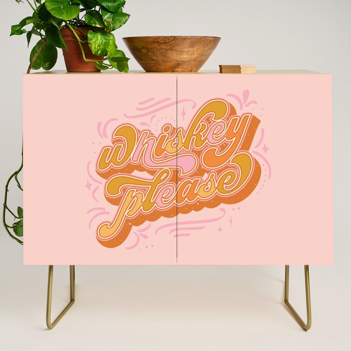 Whiskey Please Credenza Gallery Image 1