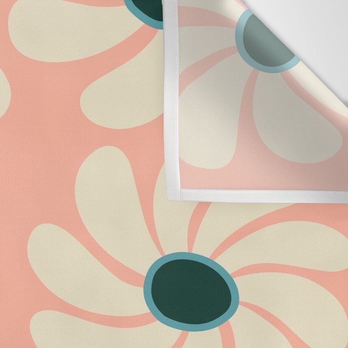 Retro Super Bloom - 70's Vibe Wall Tapestry Gallery Image 3