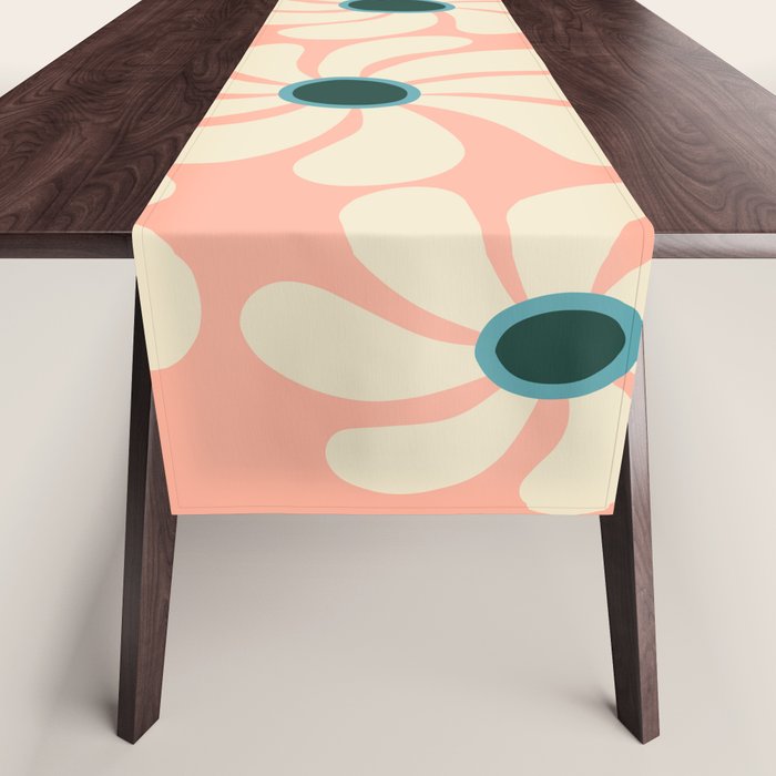 Retro Super Bloom - 70's Vibe Table Runner Gallery Image 1
