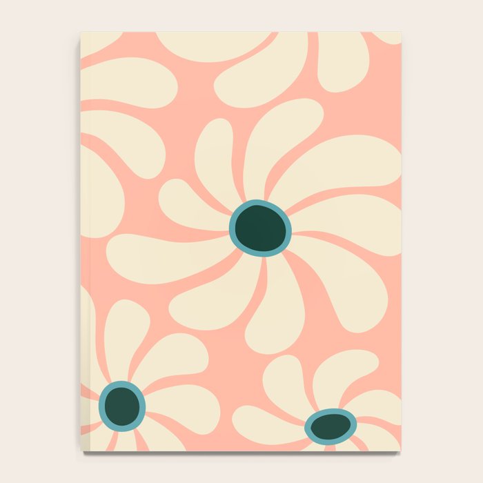 Retro Super Bloom - 70's Vibe Notebook Gallery Image 4
