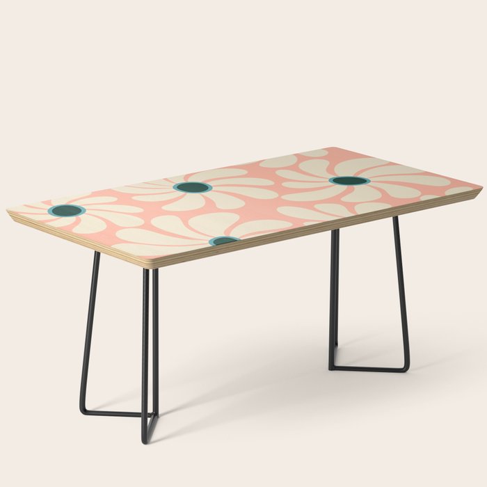 Retro Super Bloom - 70's Vibe Coffee Table Gallery Image 1
