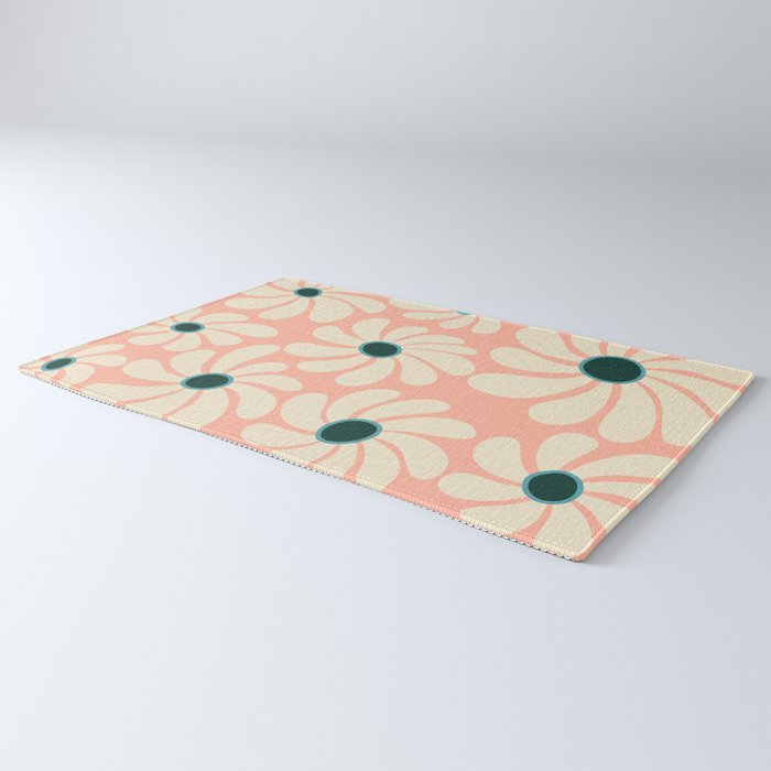 Retro Super Bloom - 70's Vibe Rug Gallery Image 3