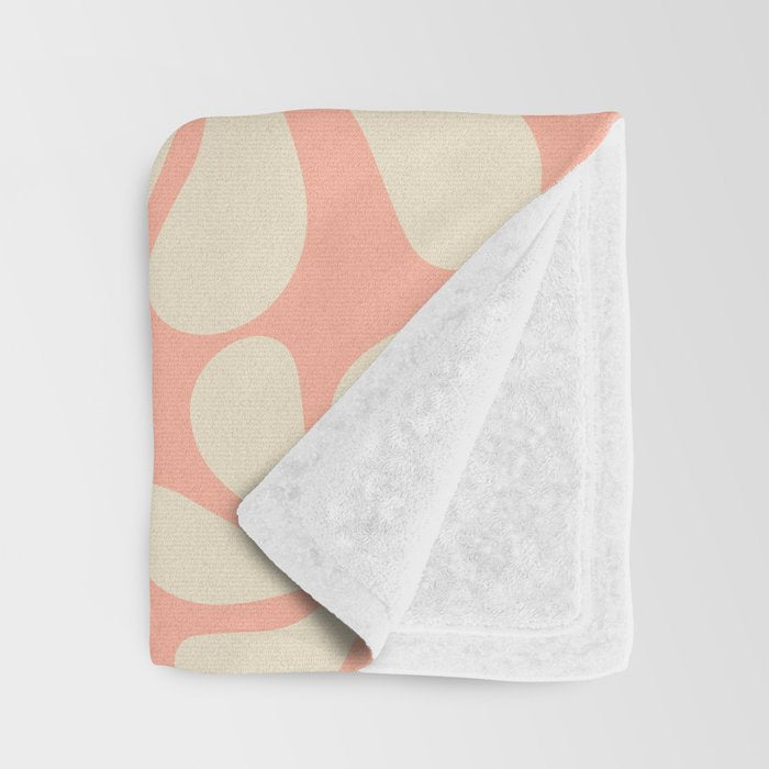 Retro Super Bloom - 70's Vibe Throw Blanket Gallery Image 3