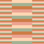Mixed Stripes Pattern XIX Boho Summer Coffee Mug Gallery Image 2