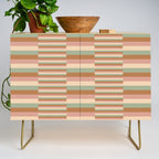 Mixed Stripes Pattern XIX Boho Summer Credenza Gallery Image 1