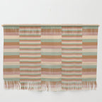 Mixed Stripes Pattern XIX Boho Summer Wall Hanging Gallery Image 1