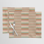 Mixed Stripes Pattern XIX Boho Summer Placemat Gallery Image 1