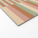 Mixed Stripes Pattern XIX Boho Summer Welcome Mat Gallery Image 2