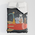 lets all go to the moon Duvet Cover Gallery Image 6