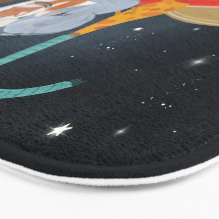 lets all go to the moon Bath Mat Gallery Image 3