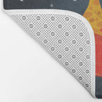 lets all go to the moon Bath Mat Gallery Image 2