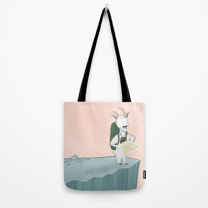 Mountain Goat on an Adventure Tote Bag Gallery Image 2