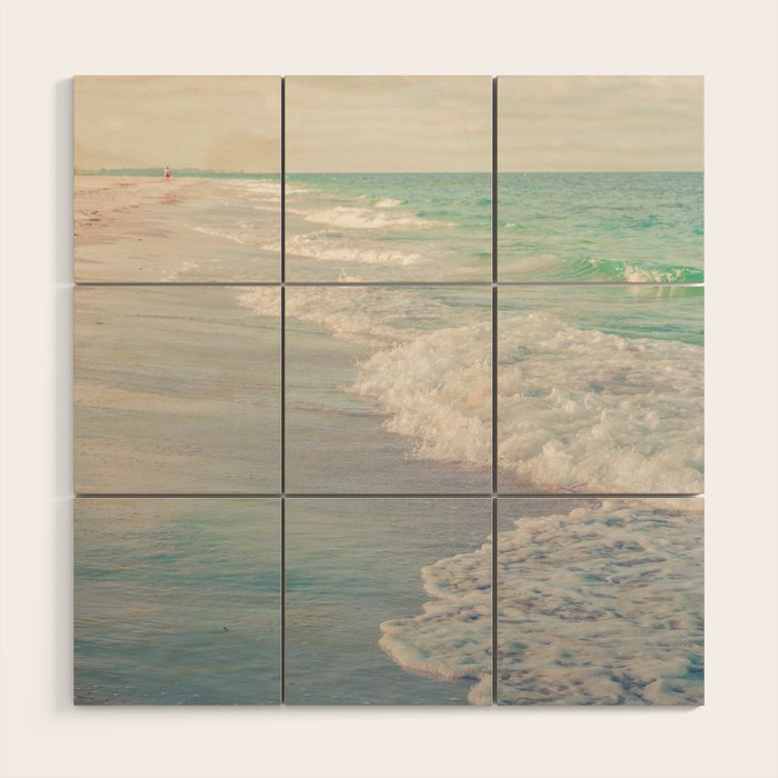 Siesta Key Morning Wood Wall Art Gallery Image 1