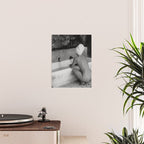Bath in Paris, Cold Water Flat, Female Nude black and white art photography / photograph Poster Gallery Image 2