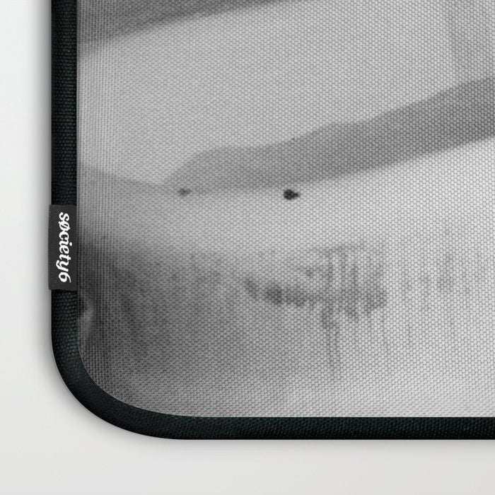 Bath in Paris, Cold Water Flat, Female Nude black and white art photography / photograph Laptop Sleeve Gallery Image 3