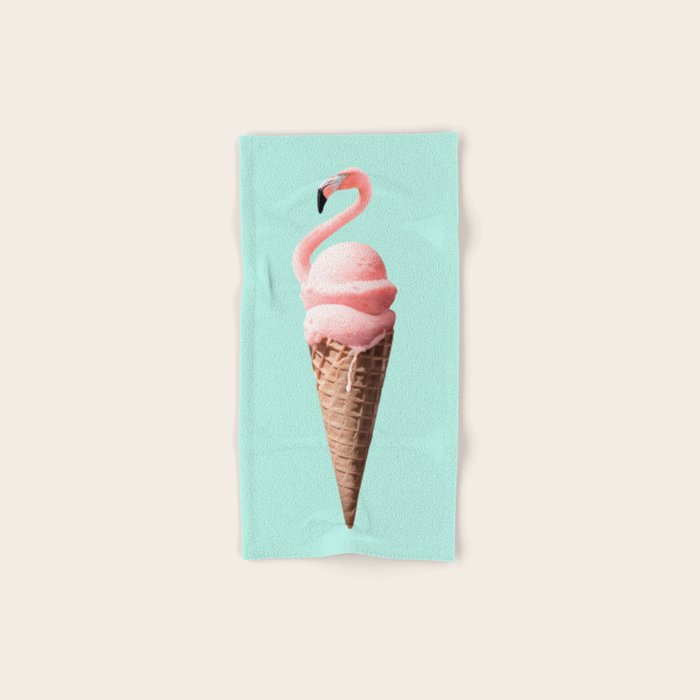 FLAMINGO CONE Bath Towel Gallery Image 1