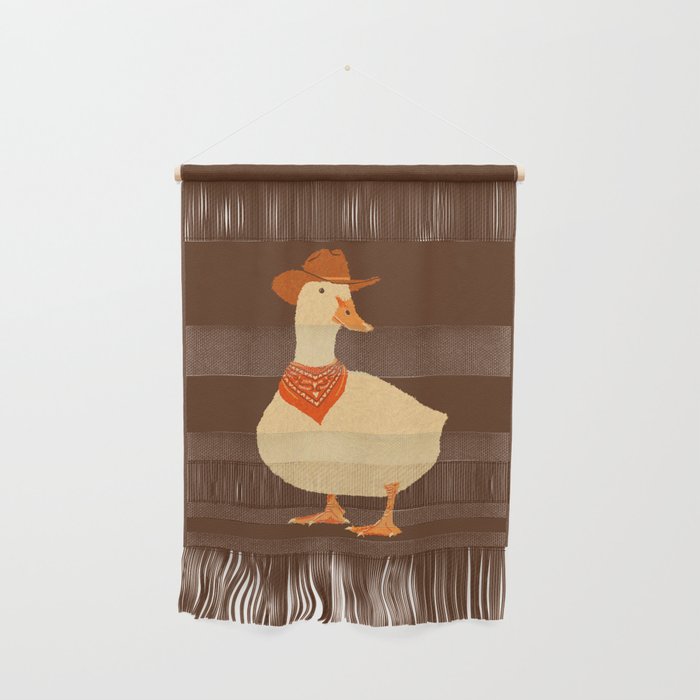 Bo The Cowboy Duck Wall Hanging Gallery Image 1