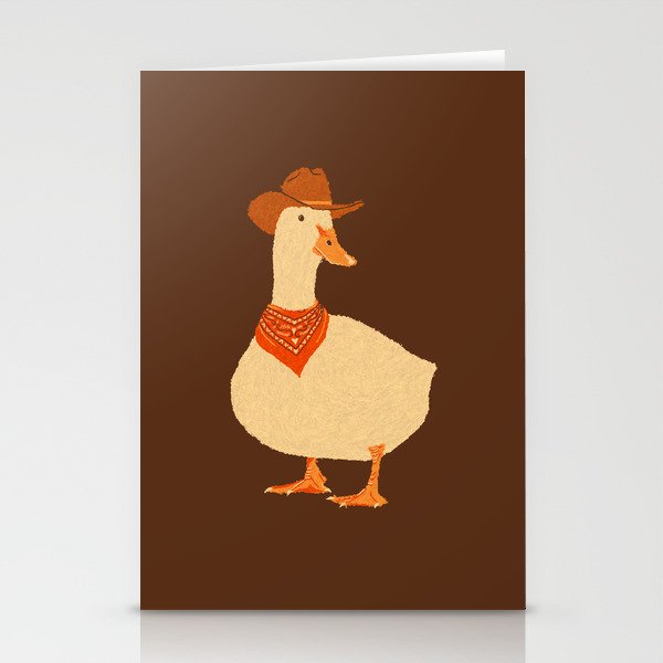 Bo The Cowboy Duck Stationery Card Gallery Image 2