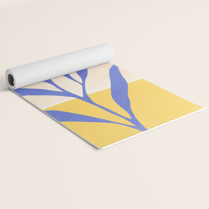 Nature's Balance Abstract Landscape Yoga Mat Gallery Image 2