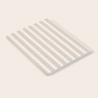 Maude Pattern - Earthy Neutral Notebook Gallery Image 2