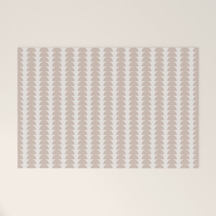 Maude Pattern - Earthy Neutral Welcome Mat Gallery Image 1