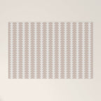 Maude Pattern - Earthy Neutral Welcome Mat Gallery Image 1