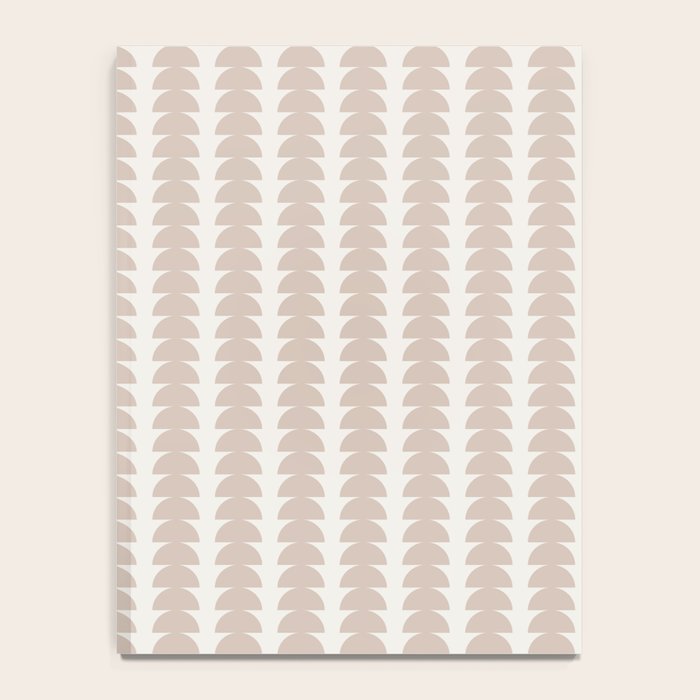Maude Pattern - Earthy Neutral Notebook Gallery Image 4
