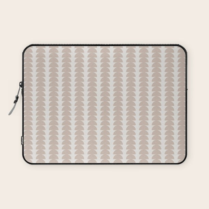 Maude Pattern - Earthy Neutral Laptop Sleeve Gallery Image 1
