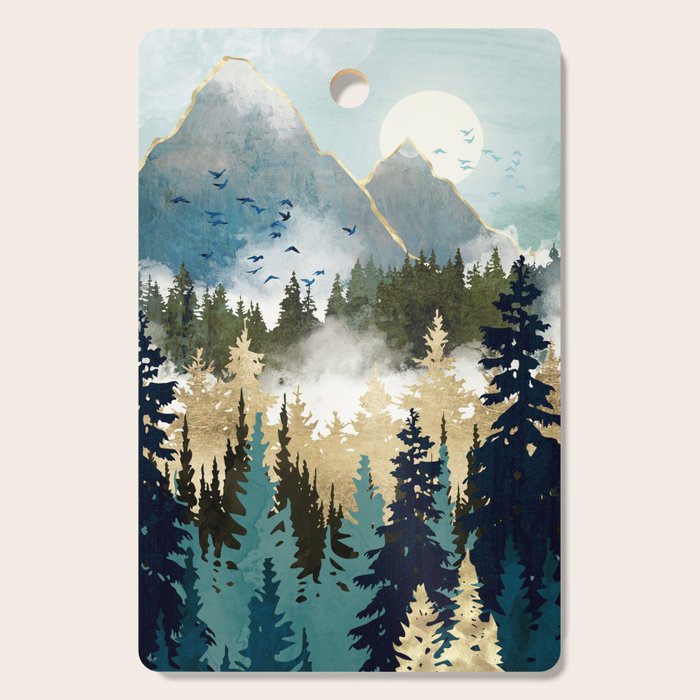 Misty Pines Cutting Board Gallery Image 1