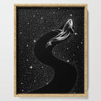 Starry Orca (Black Version) Serving Tray Gallery Image 1