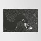 Starry Orca (Black Version) Rug Gallery Image 2