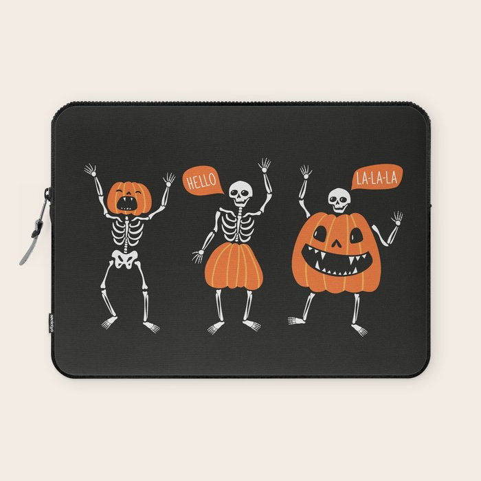 Pumpkin costume Laptop Sleeve Gallery Image 1