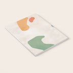 Organic Terracotta Thin Shapes Abstract Notebook Gallery Image 3