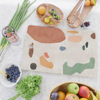 Organic Terracotta Thin Shapes Abstract Cutting Board Gallery Image 2