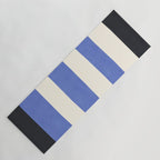 Geometric Vase - White Blue on Dark Yoga Mat Gallery Image 1